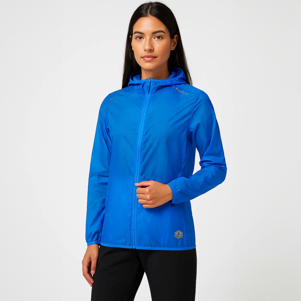 Cordilheira Whisper Women’s Waterproof UV40+ Windbreaker