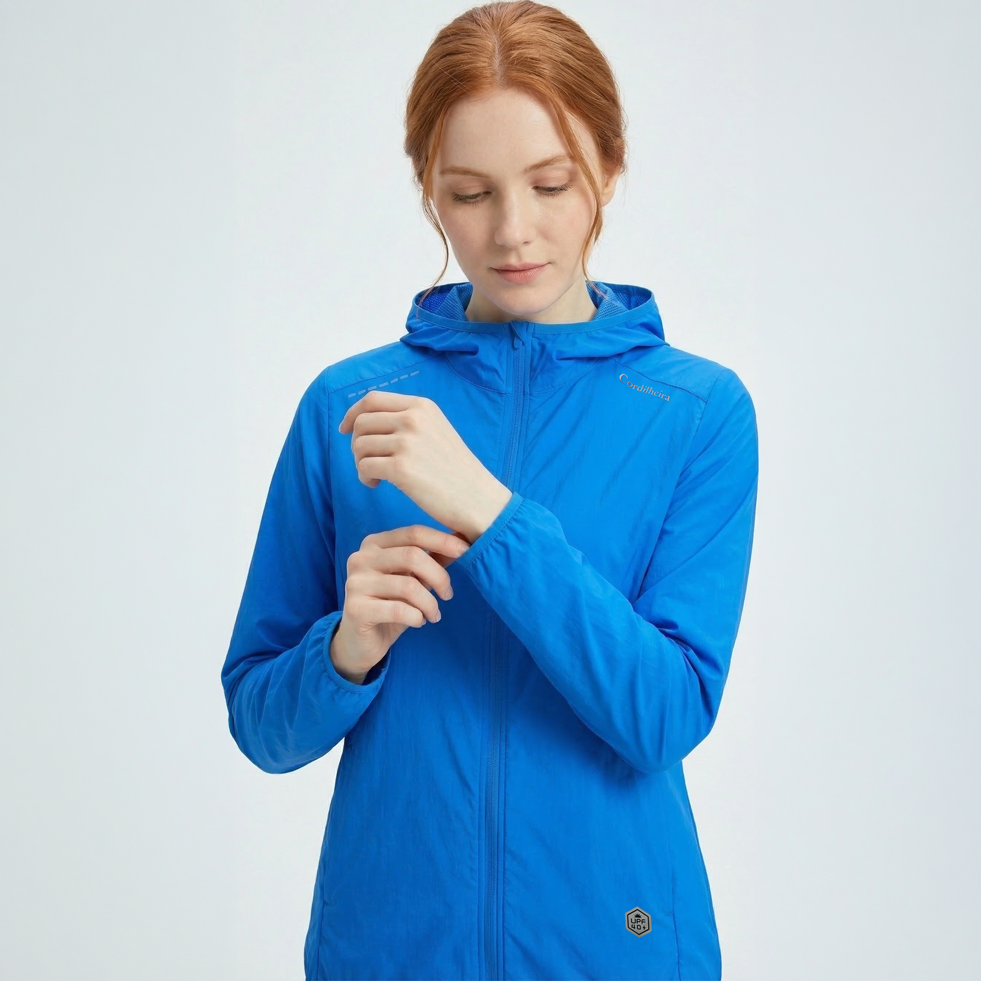 Cordilheira Whisper Women’s Waterproof UV40+ Windbreaker