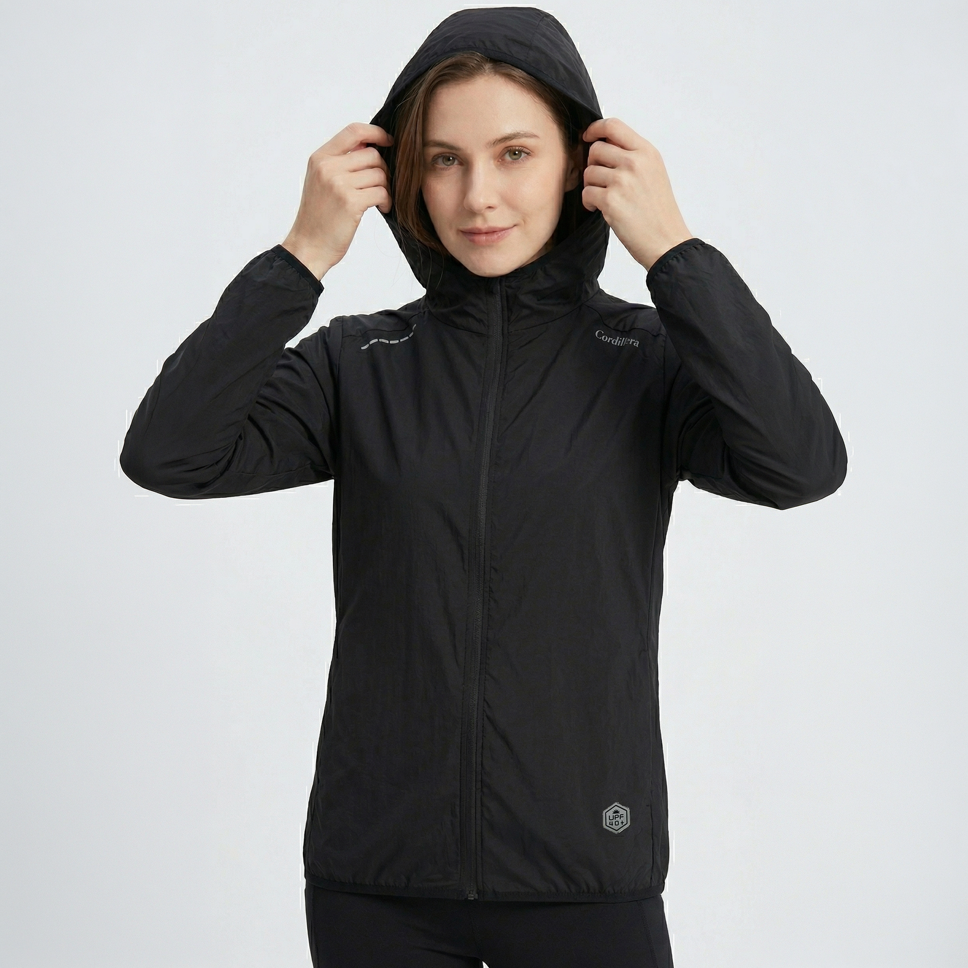 Cordilheira Whisper Women’s Waterproof UV40+ Windbreaker
