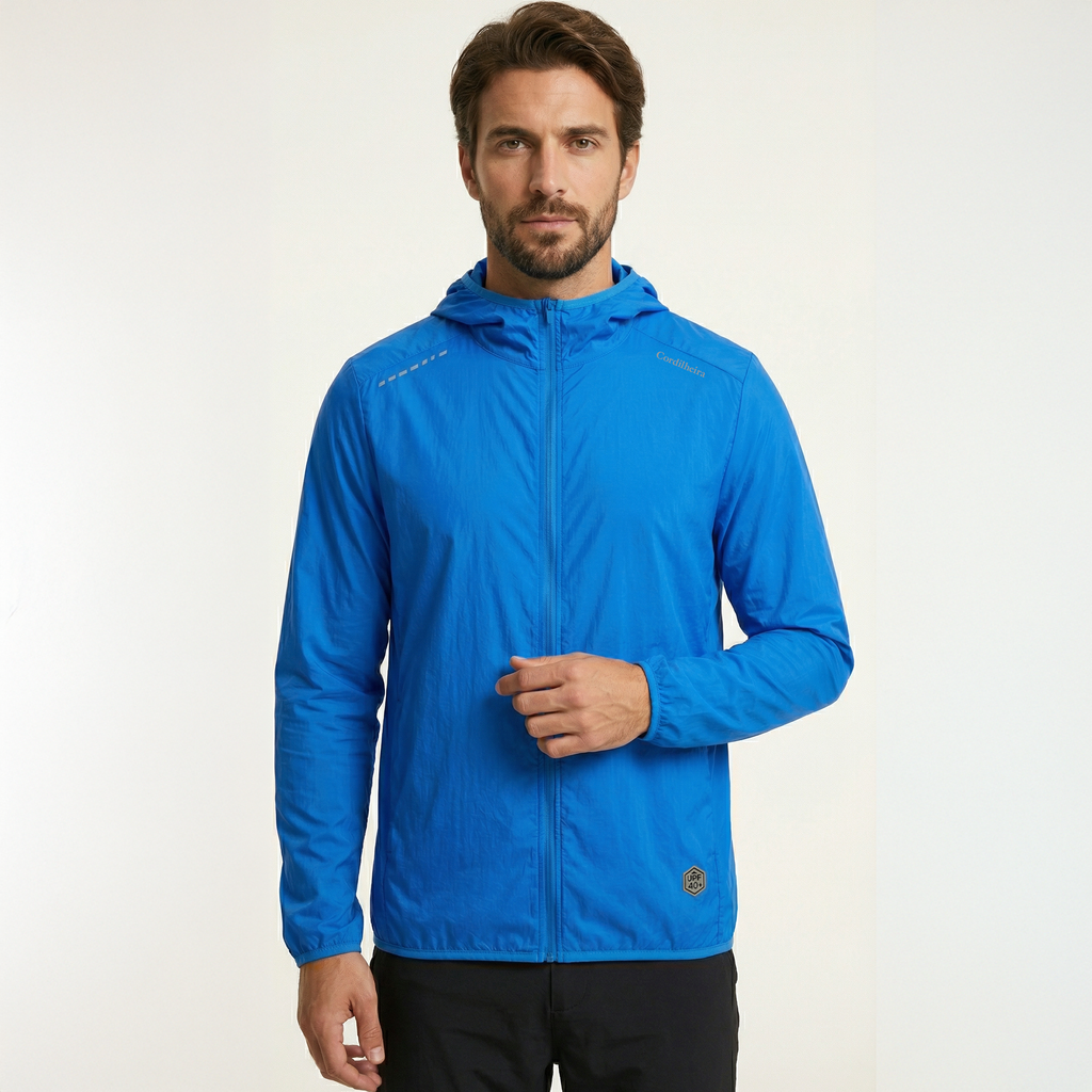 Cordilheira Whisper Men’s Waterproof UV40+ Windbreaker