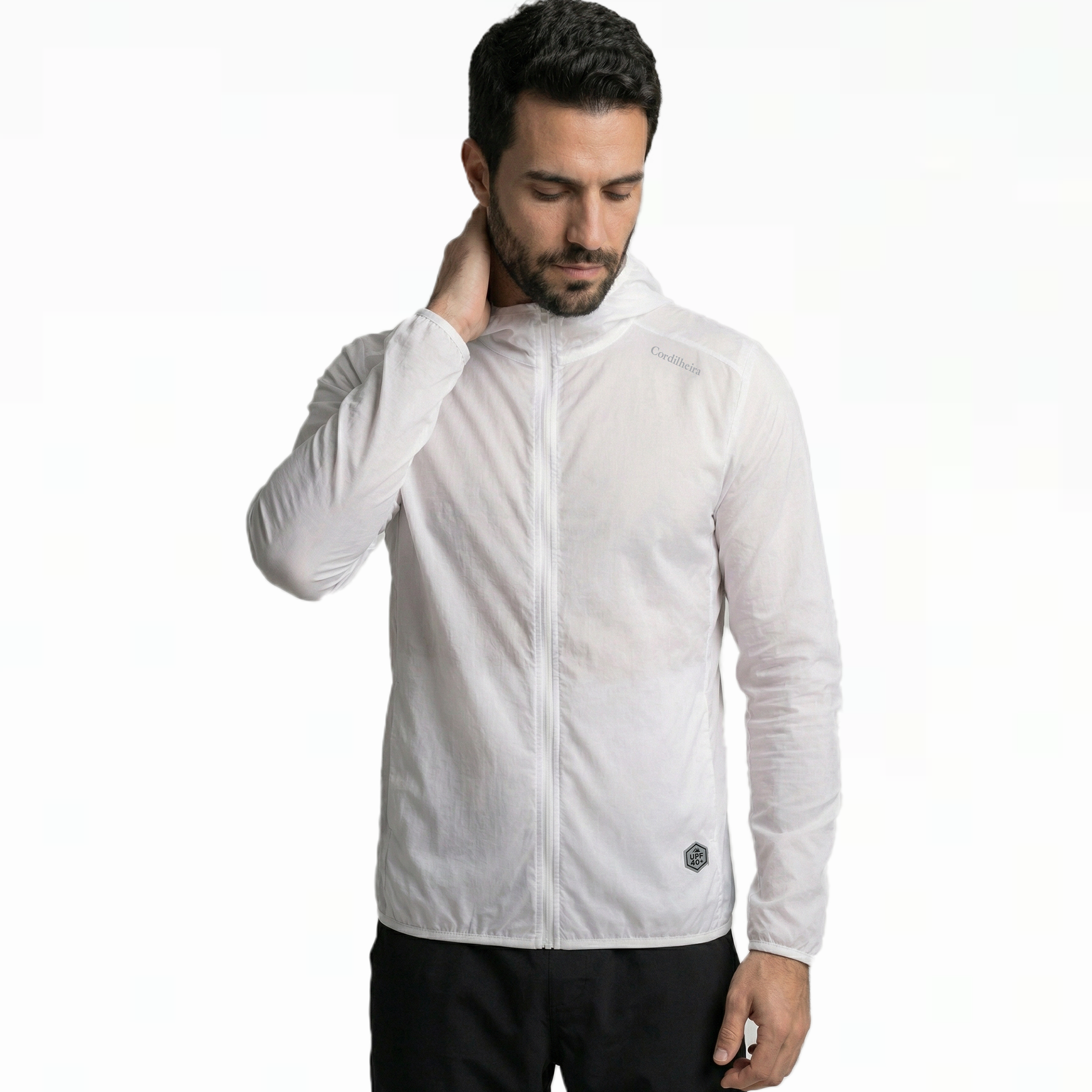 Cordilheira Whisper Men’s Waterproof UV40+ Windbreaker