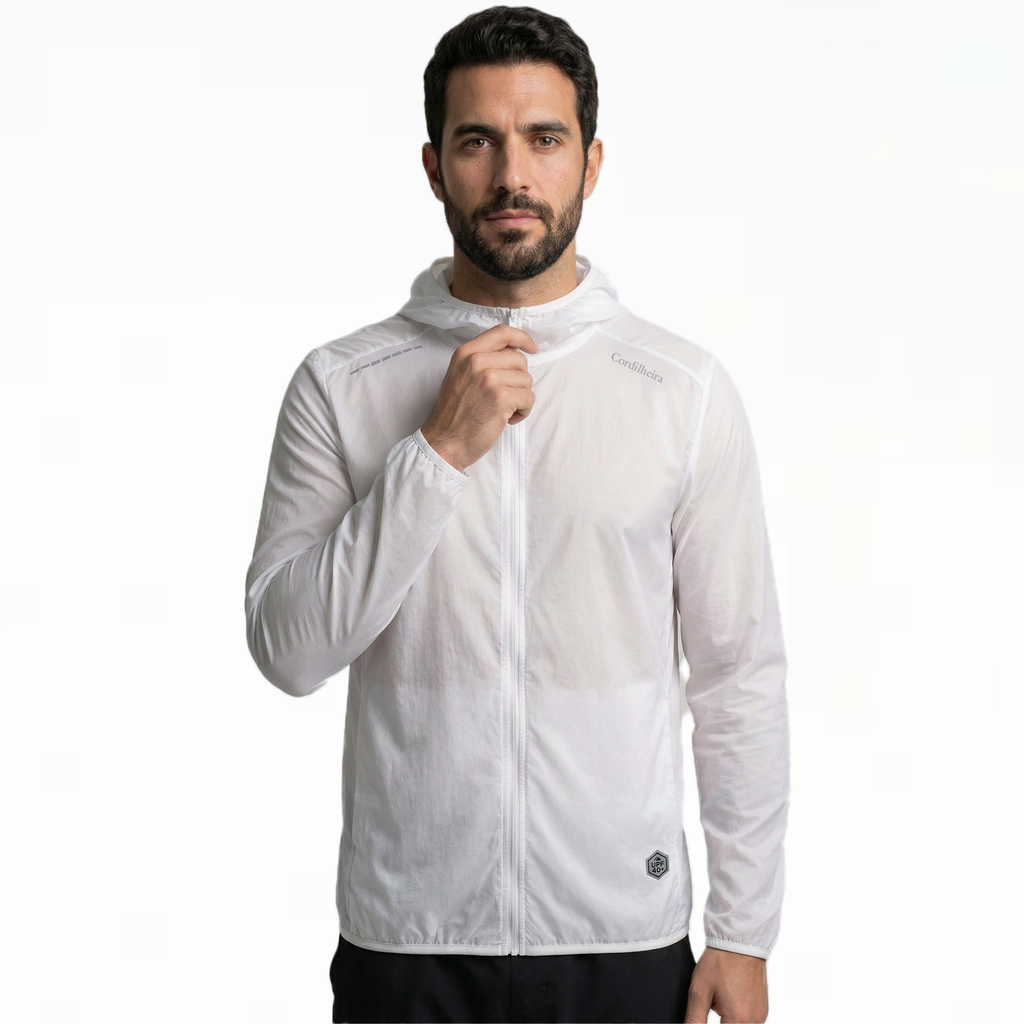 Cordilheira Whisper Men’s Waterproof UV40+ Windbreaker