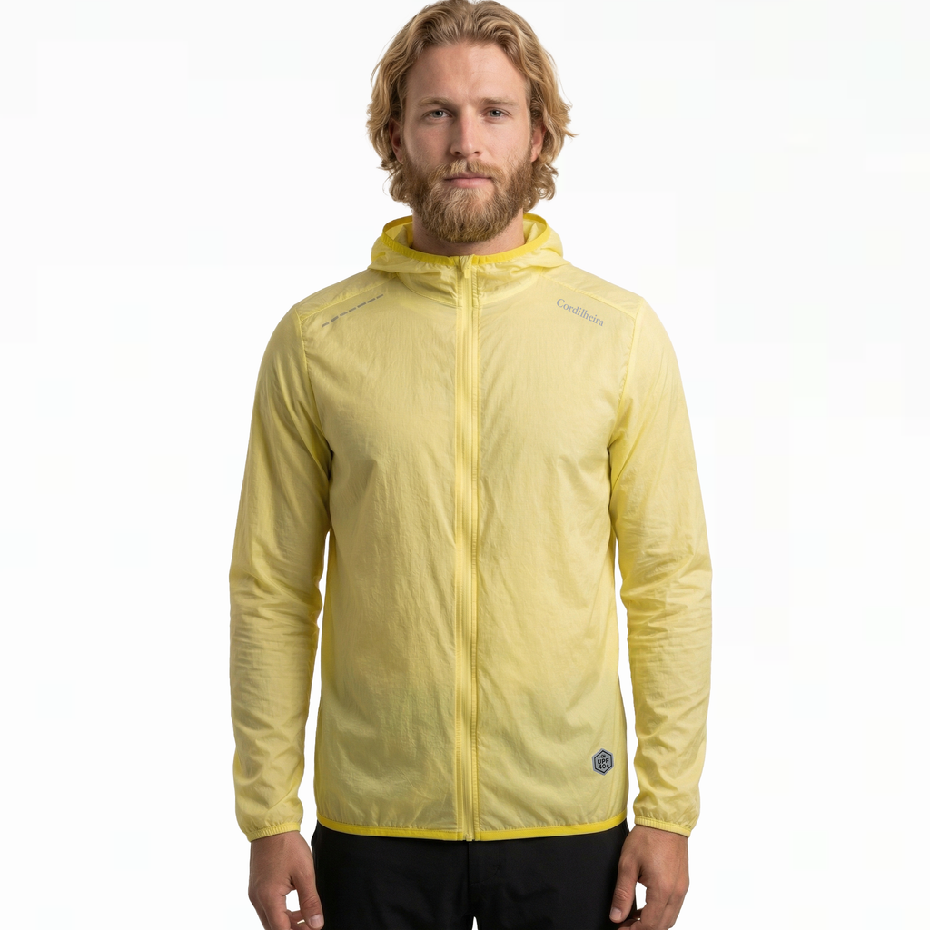 Cordilheira Whisper Men’s Waterproof UV40+ Windbreaker