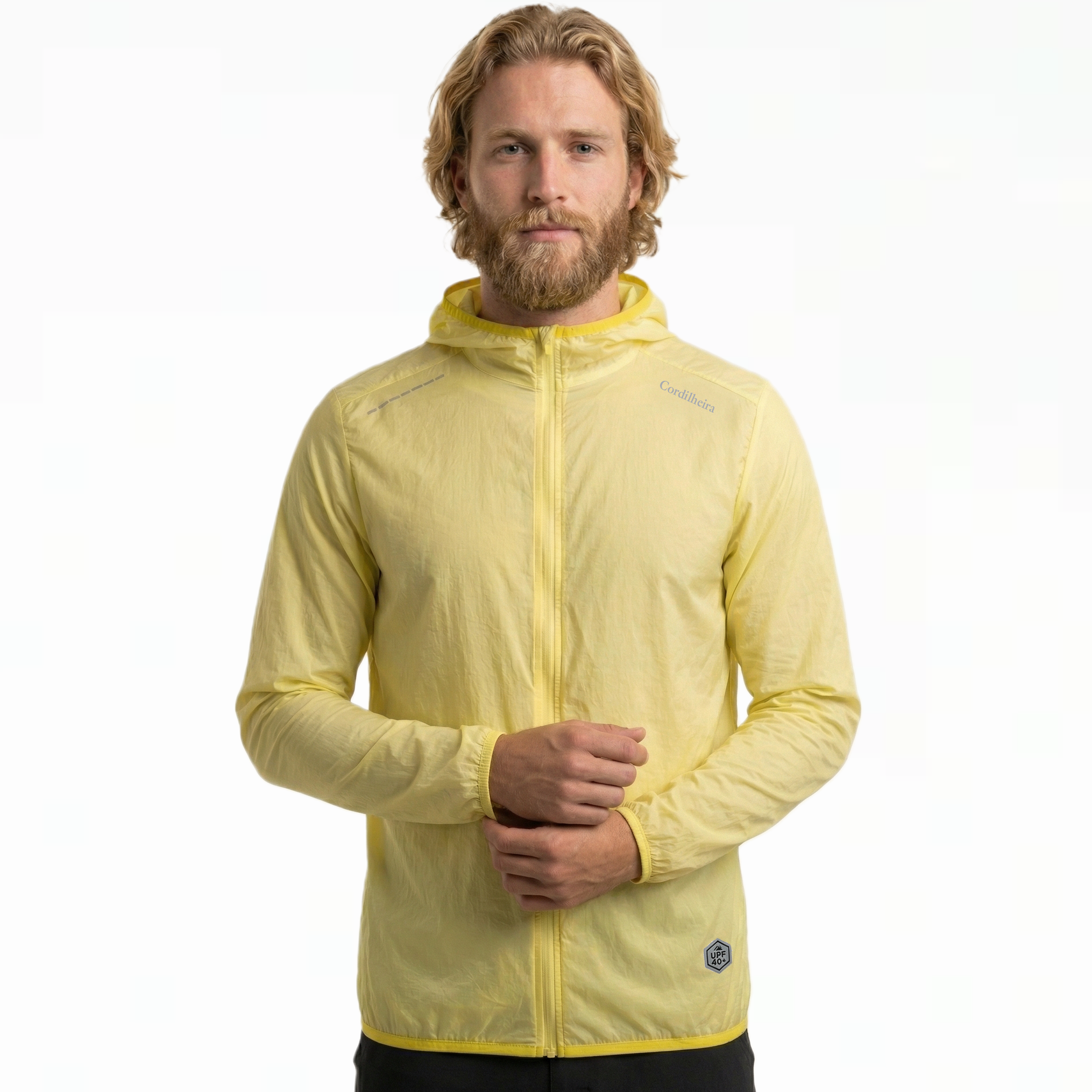 Cordilheira Whisper Men’s Waterproof UV40+ Windbreaker