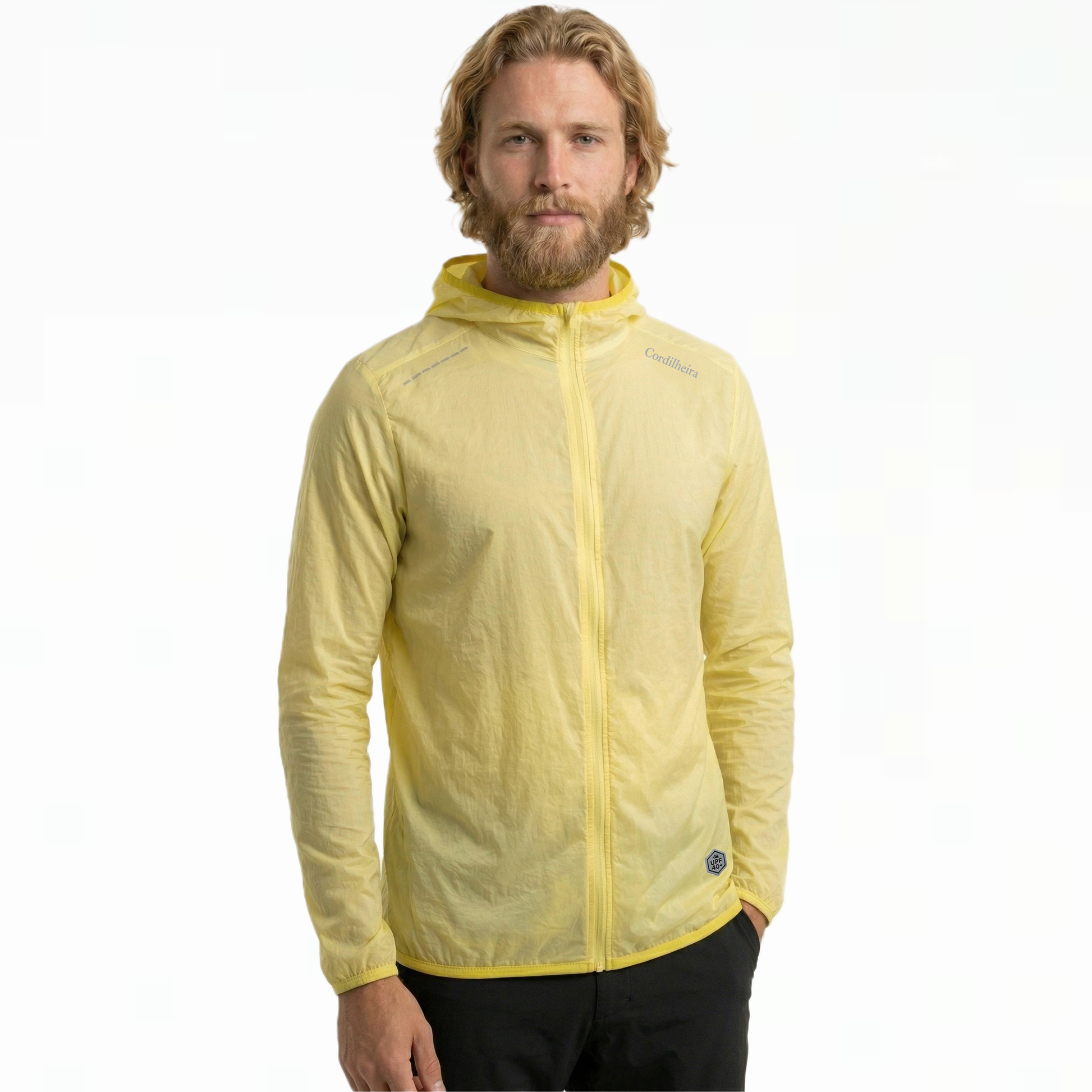 Cordilheira Whisper Men’s Waterproof UV40+ Windbreaker