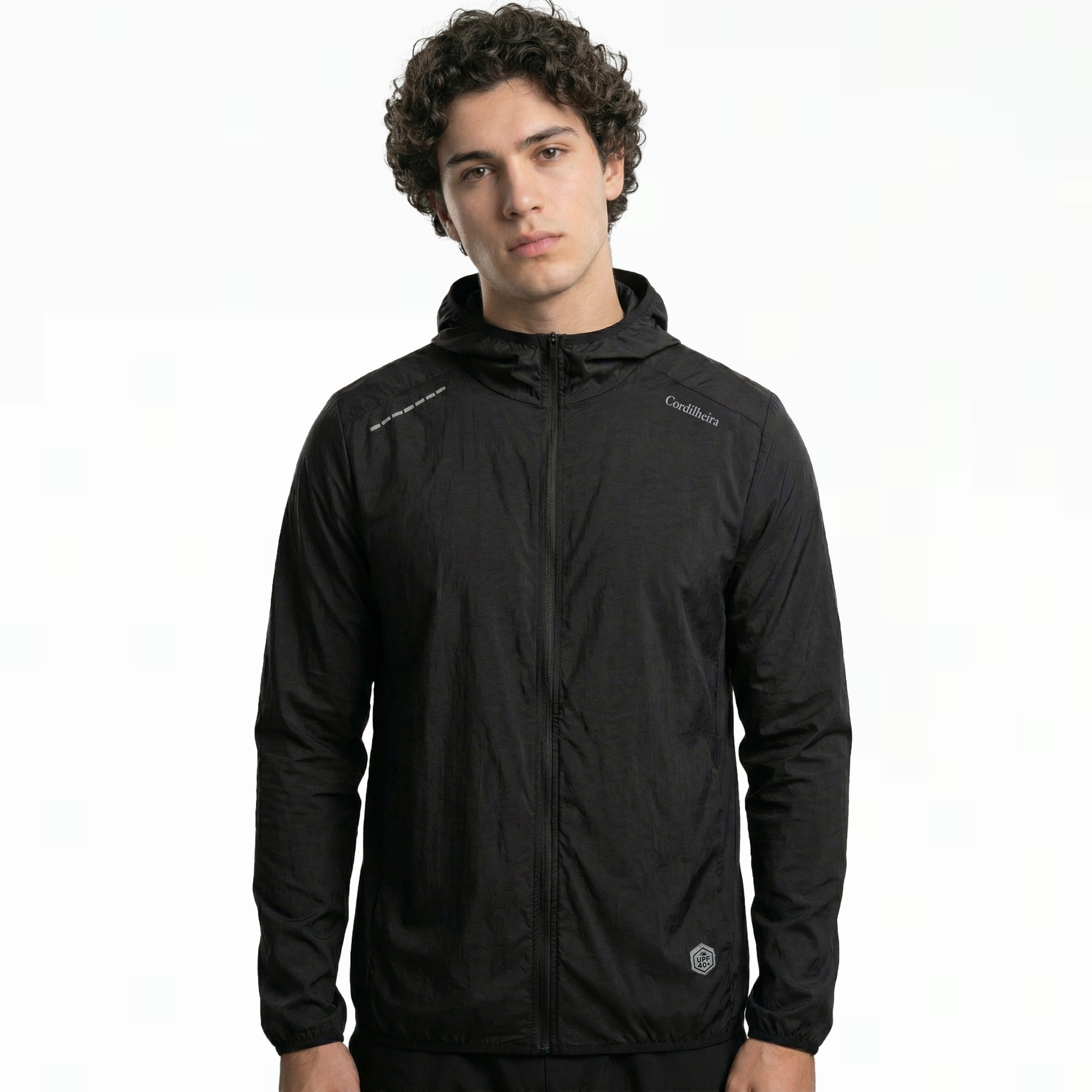 Cordilheira Whisper Men’s Waterproof UV40+ Windbreaker