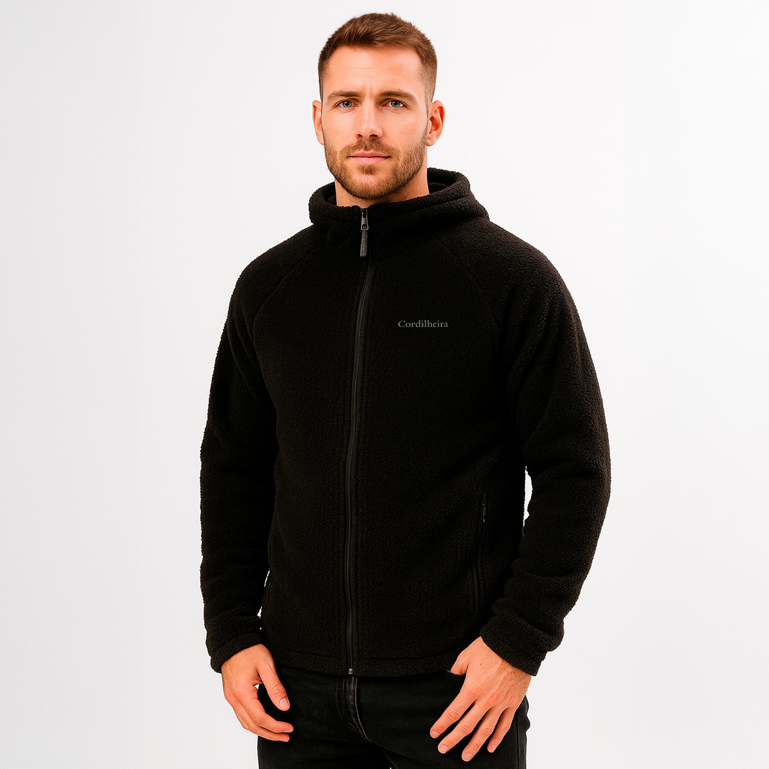 CORDILHEIRA MEN’S FLEECE HOODED JACKET