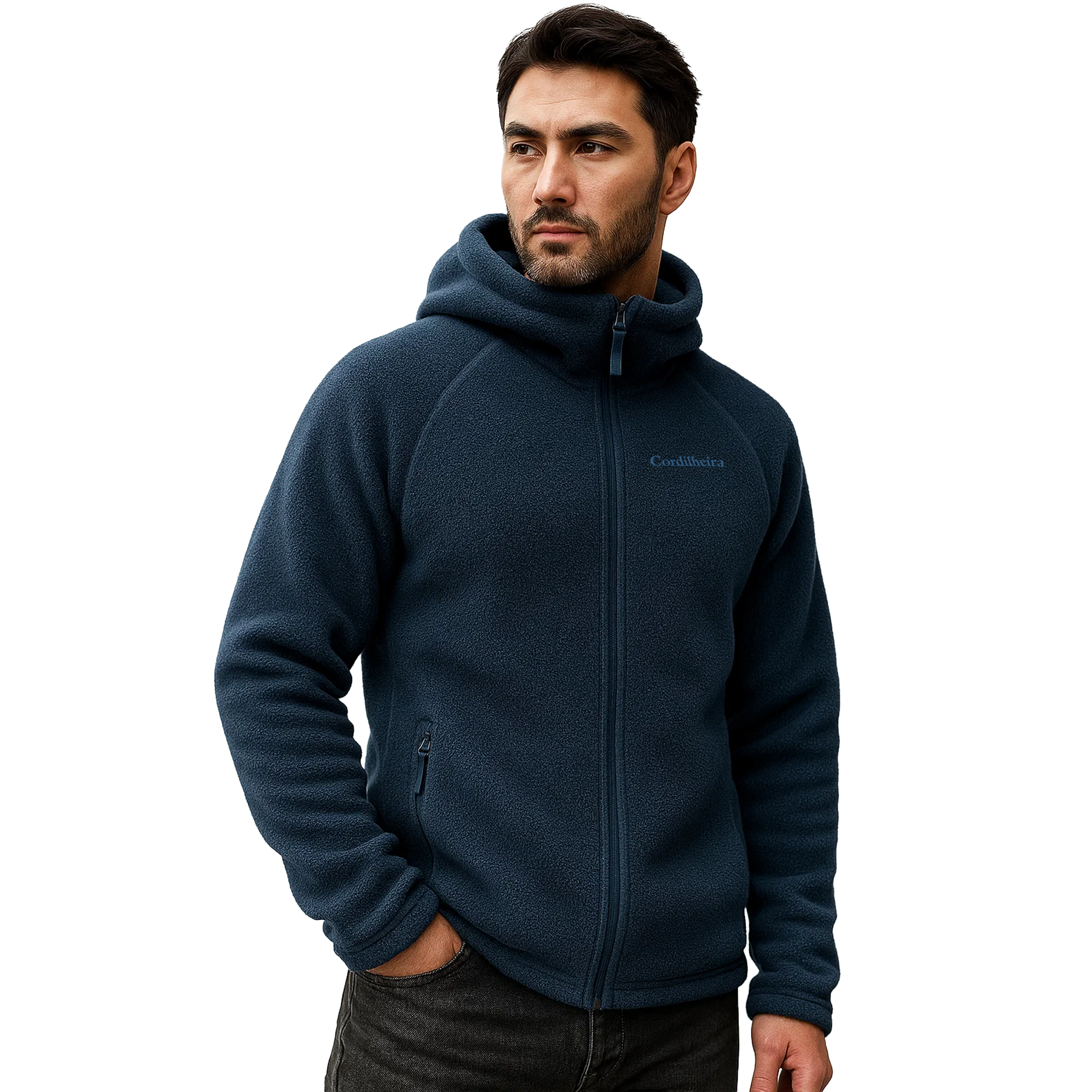 CORDILHEIRA MEN’S FLEECE HOODED JACKET