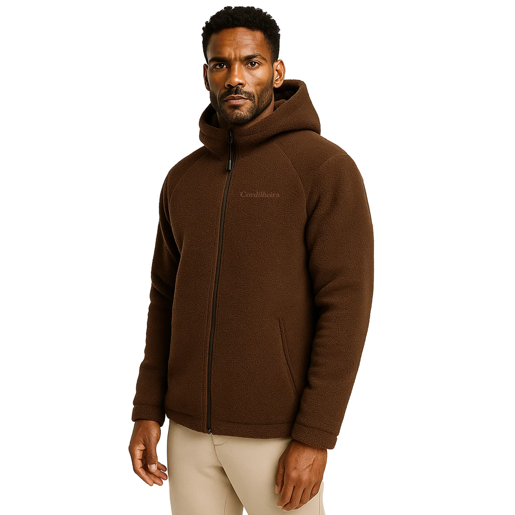 CORDILHEIRA MEN’S FLEECE HOODED JACKET