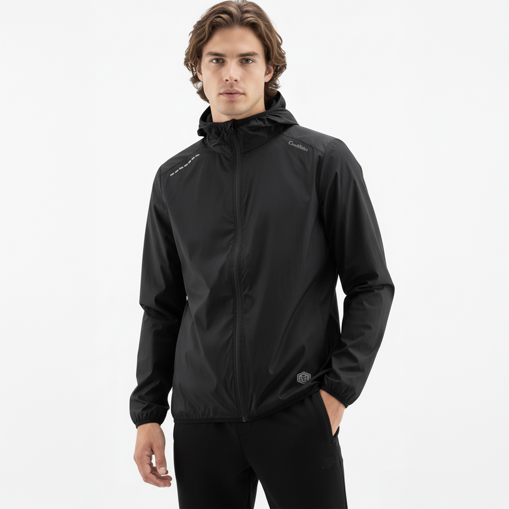 Cordilheira Whisper Men’s Waterproof UV40+ Windbreaker