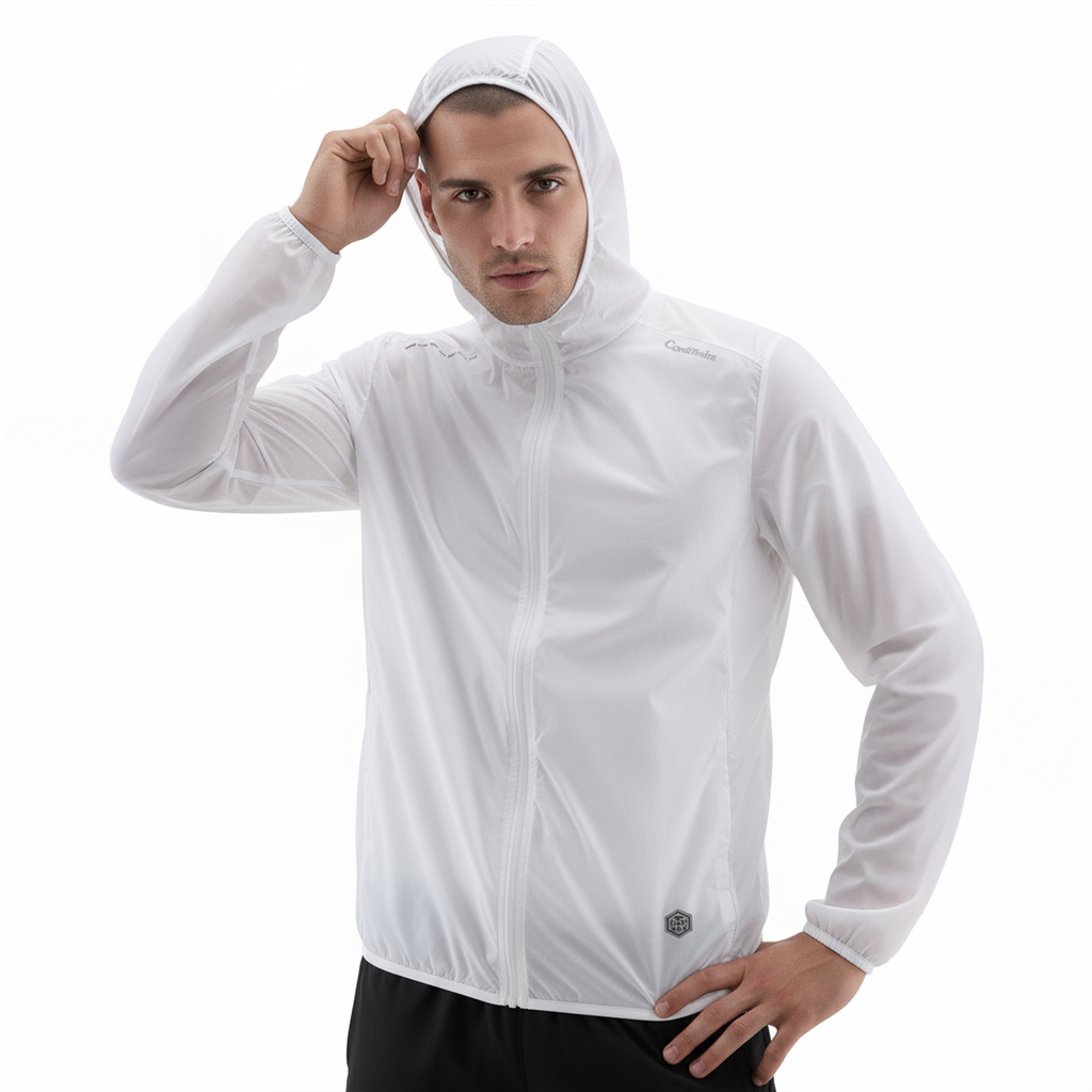 Cordilheira Whisper Men’s Waterproof UV40+ Windbreaker