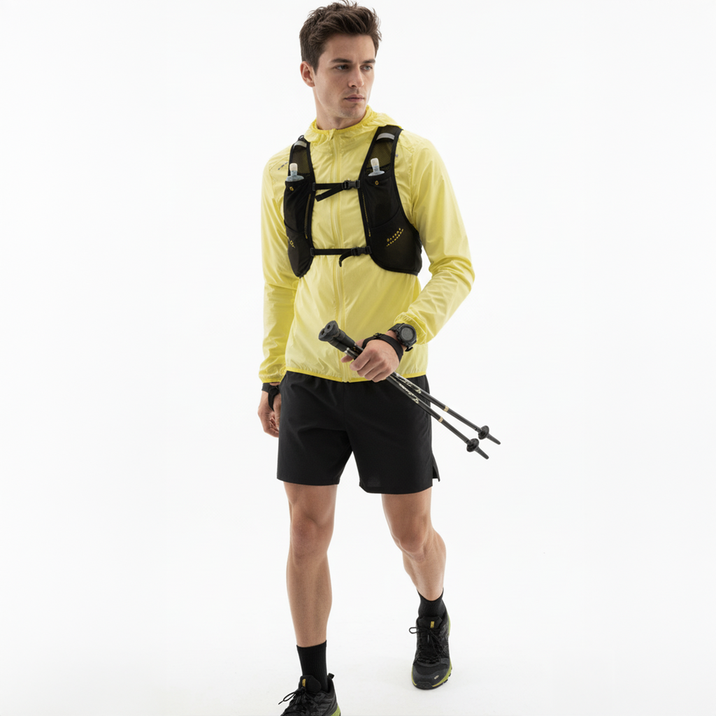 Cordilheira Whisper Men’s Waterproof UV40+ Windbreaker