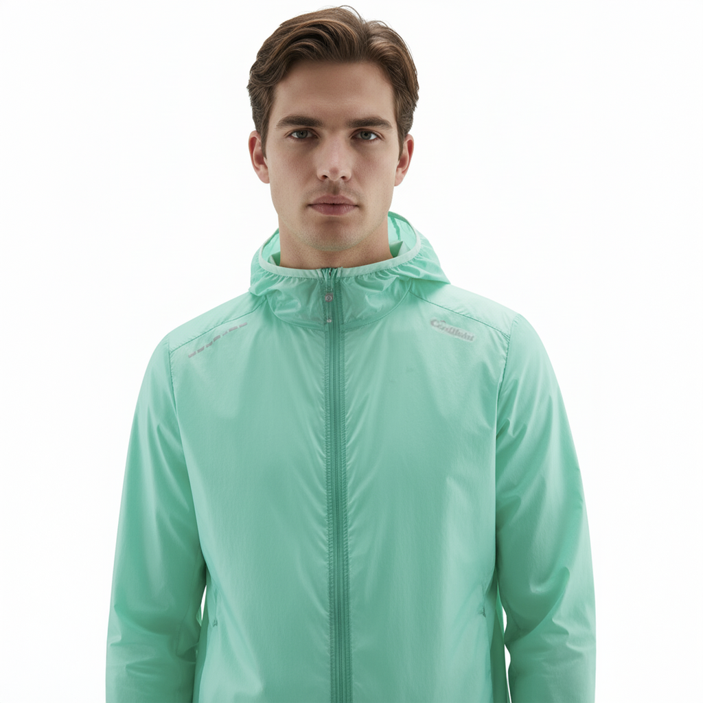 Cordilheira Whisper Men’s Waterproof UV40+ Windbreaker