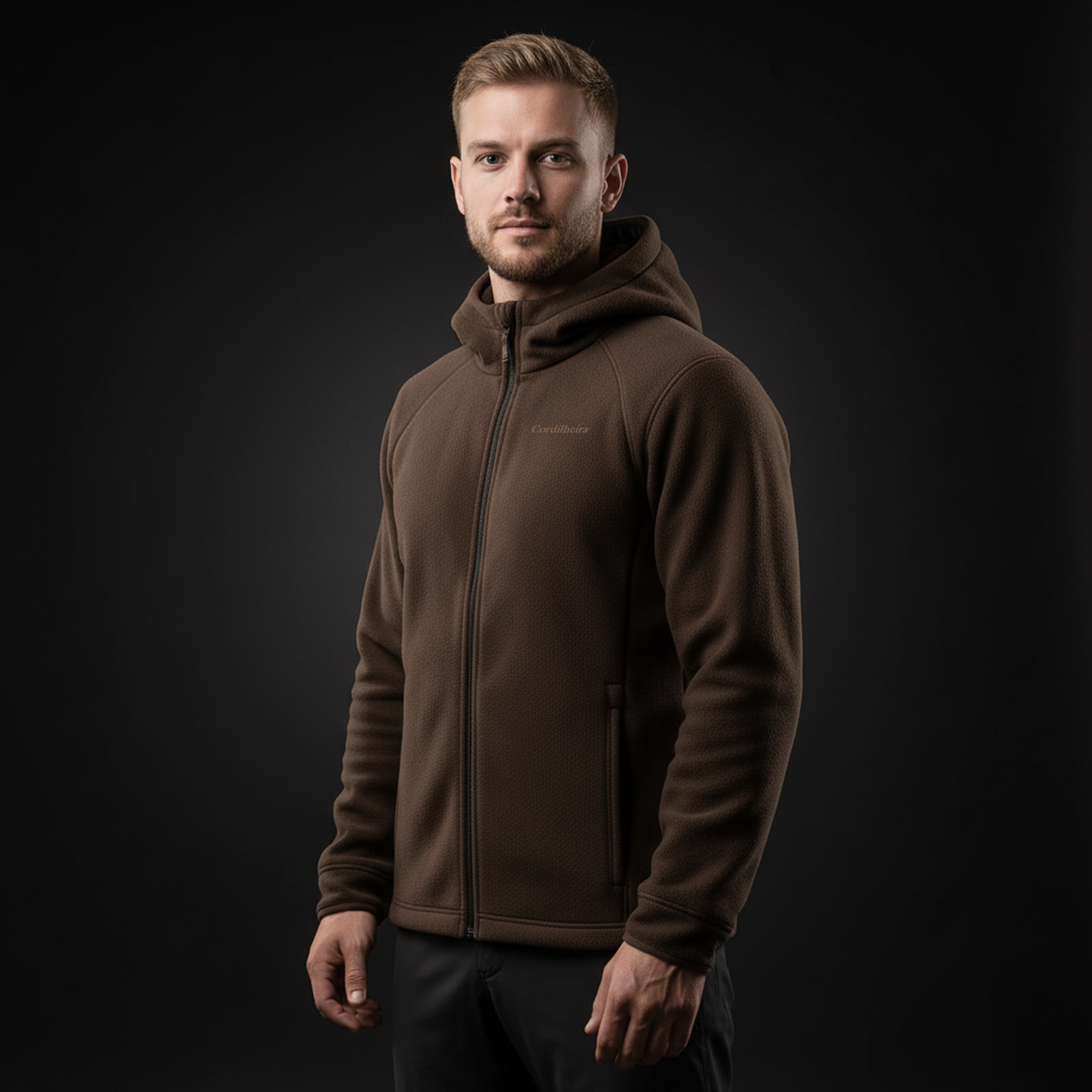 CORDILHEIRA MEN’S FLEECE HOODED JACKET